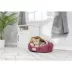 Armarkat Burgundy & Beige Cave Cat Bed image thumbnail 3