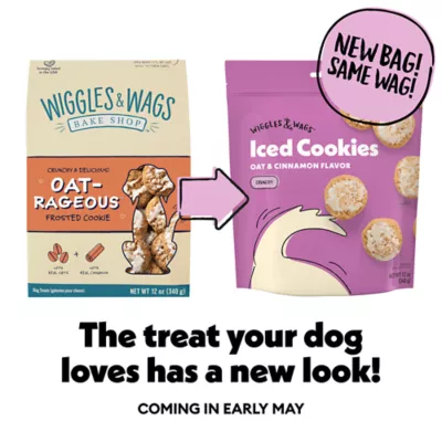 Wiggles & Wags Bake Shop [TM] Oat-Rageous Dog Crunchy Treat - 12 Oz - Image 2