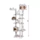 Product Armarkat 89-in Premium Scots Pine Real Wood Condo & Cat Tree, Natural