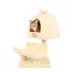 Armarkat 31-in Faux Fleece Real Wood Scratching Post & Condo Cat Tree, Goldenrod image thumbnail 2