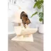 Armarkat 31-in Faux Fleece Real Wood Scratching Post & Condo Cat Tree, Goldenrod image thumbnail 5