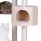 Product Armarkat 85-in Premium Scots Pine Real Wood Condo & Cat Tree, Natural