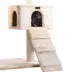Armarkat 58-in Classic Faux Fur Real Wood Cat Kitten Climbing Tree, Beige image thumbnail 4