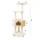 Product Armarkat 52-in Classic Faux Fur Real Wood Cat Tree Gym Furniture, Beige