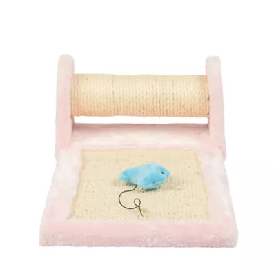 Product Armarkat Rolling Real Wood Cat Scratcher, Pink