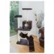 Product GleePet 57-in Faux Fur Condo & Real Wood Cat Tree, Coffee Brown