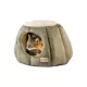 Product Armarkat Laurel Green Hut Enclosed Cat Bed