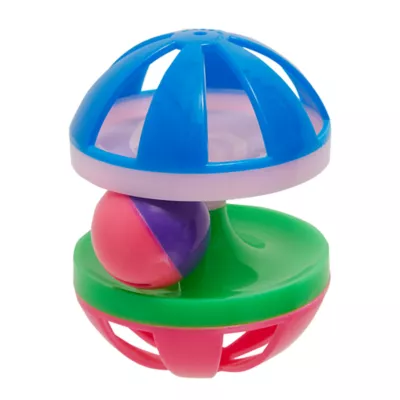 Whisker City Spinner Ball with Bell Cat Toy