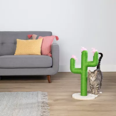 Product Whisker City® 26-in Green Cactus Cat Scratching Post