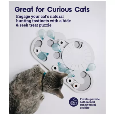 Product Catstages Rainy Day Puzzle & Play by Nina Ottosson Cat Toy