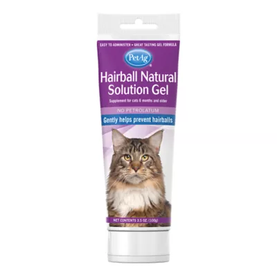 Product PetAg® Hairball Natural Solution Gel Supplement for Cats, 3.5 oz.