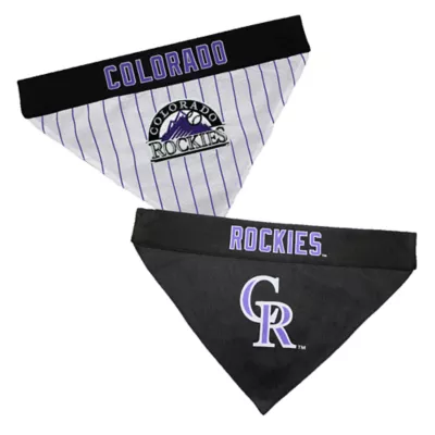 Colorado Rockies MLB Reversible Pet Bandana - Image 1