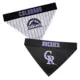 Product Colorado Rockies MLB Reversible Pet Bandana