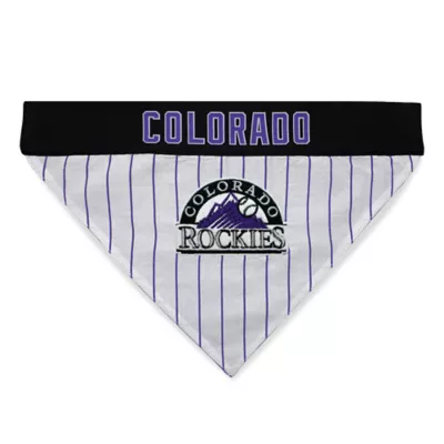 Product Colorado Rockies MLB Reversible Pet Bandana