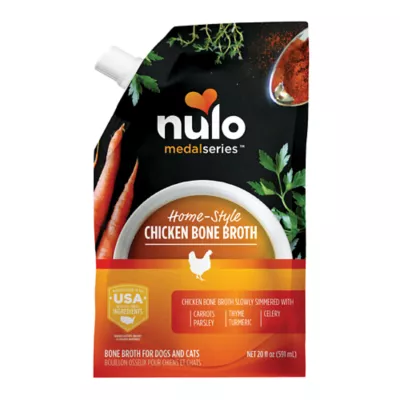 Product Nulo MedalSeries Bone Broth All Life Stage Wet Dog & Cat Food Topper - 20 Oz.