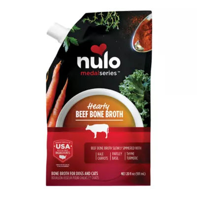 Product Nulo MedalSeries Bone Broth All Life Stage Wet Dog & Cat Food Topper - 20 Oz.