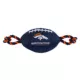 Product Denver Broncos Football Rope Dog Toy