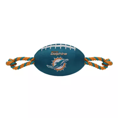 Product Miami Dolphins Football Rope Dog Toy