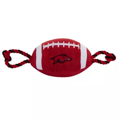 Product University of Arkansas Football Rope Dog Toy