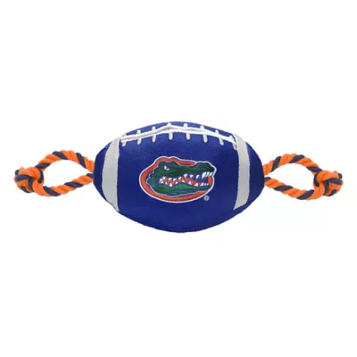 Product Florida Gators Football Rope Dog Toy