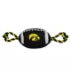 Product Iowa Hawkeyes NCAA Football Rope Dog Toy