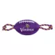 Product Pets First Minnesota Vikings Football Rope Dog Toy