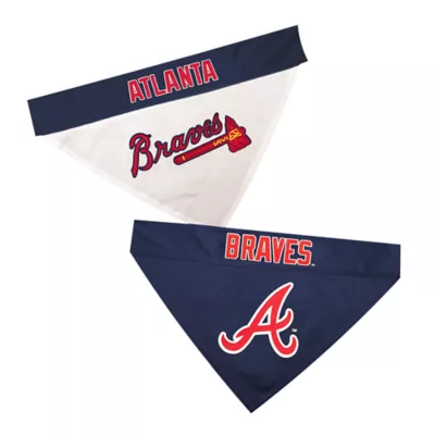 Product Atlanta Braves MLB Reversible Pet Bandana