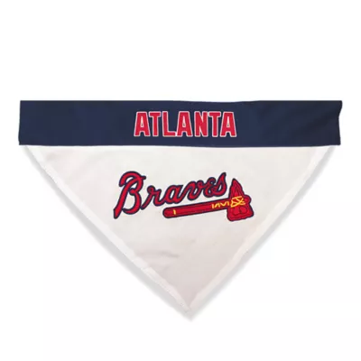 Product Atlanta Braves MLB Reversible Pet Bandana