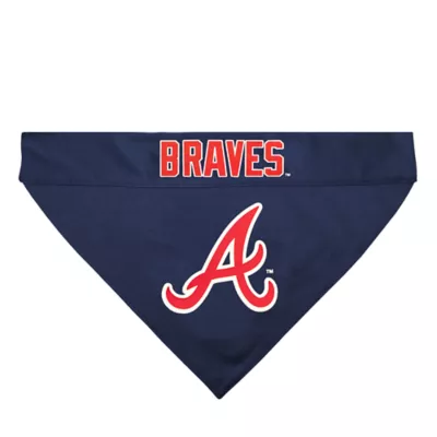 Product Atlanta Braves MLB Reversible Pet Bandana