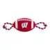 Pets First University of Wisconsin Football Rope Dog Toy image thumbnail 1