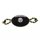 Product Pets First Pittsburgh Steelers Football Rope Dog Toy