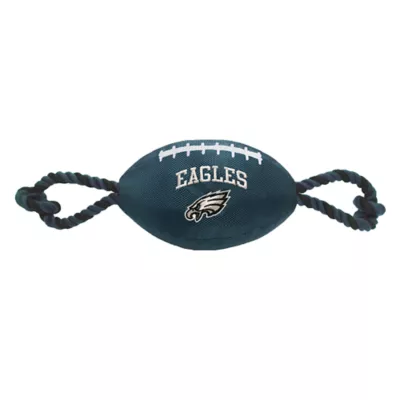 Product Pets First Philadelphia Eagles Football Rope Dog Toy