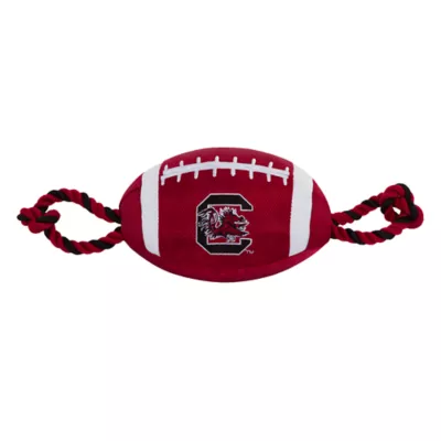 Product Pets First University of South Carolina Football Rope Dog Toy