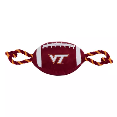 Product Pets First Virginia Tech Football Rope Dog Toy