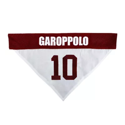 Product Jimmy Garoppolo NFL Reversible Pet Bandana