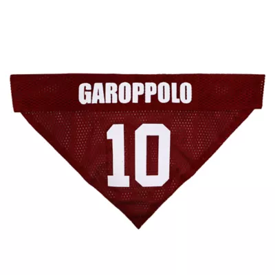 Product Jimmy Garoppolo NFL Reversible Pet Bandana