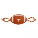 Product Pets First University of Texas Football Rope Dog Toy