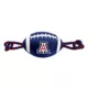 Product Pets First University of Arizona Football Rope Dog Toy