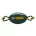Green Bay Packers Football Rope Dog Toy image thumbnail 1