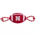 Pets First University of Nebraska Football Rope Dog Toy image thumbnail 1