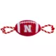 Product Pets First University of Nebraska Football Rope Dog Toy