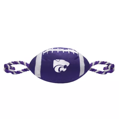 Product Kansas State Wildcats Football Rope Dog Toy