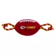 Product Kansas City Chiefs Football Rope Dog Toy