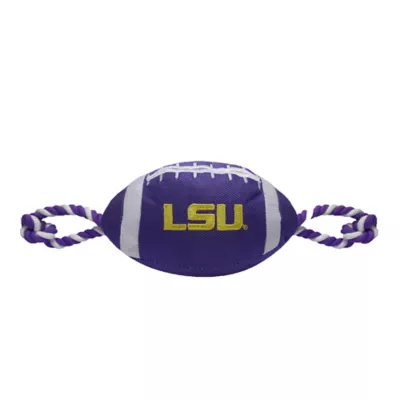 Product Pets First Louisiana State University Football Rope Dog Toy