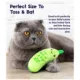 Product Catstages Crunchy Catnip Pickle Cat Toy