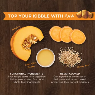 Instinct® Raw Boost Frozen Mixers® Gut Health Recipe for Dogs Instinct® Raw Boost Frozen Mixers® Gut Health Recipe for Dogs