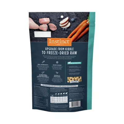 Instinct Raw Meals Freeze Dried Puppy Dry Dog Food Raw Grain Free Chicken