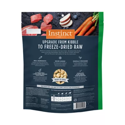 Product Instinct® Raw Meals Freeze-Dried Adult Dry Dog Food - Grain Free, Lamb