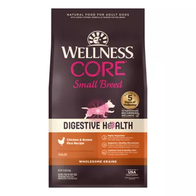 Wellness Core Digestive Health Small Breed Chicken Dry Dog Food 12 lb