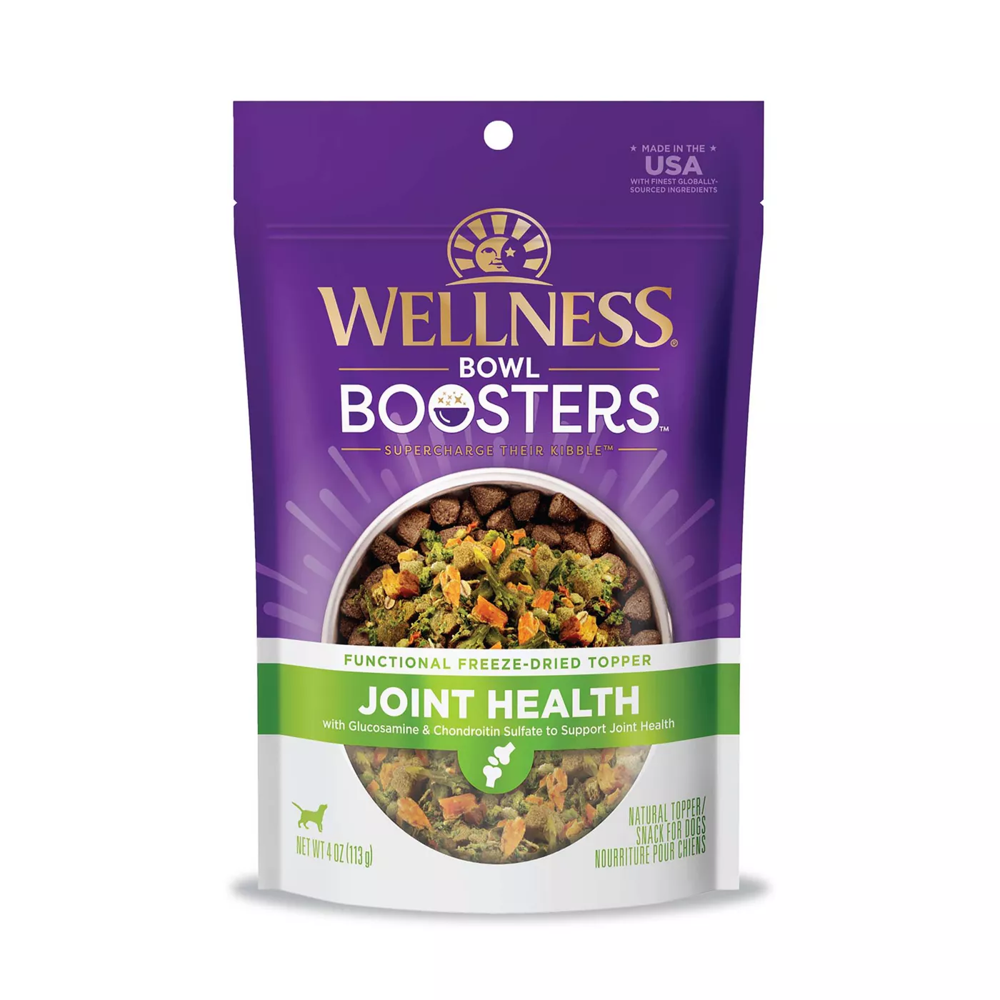 Wellness CORE Bowl Boosters All Life Stage Dog Food Topper Joint Health Chicken